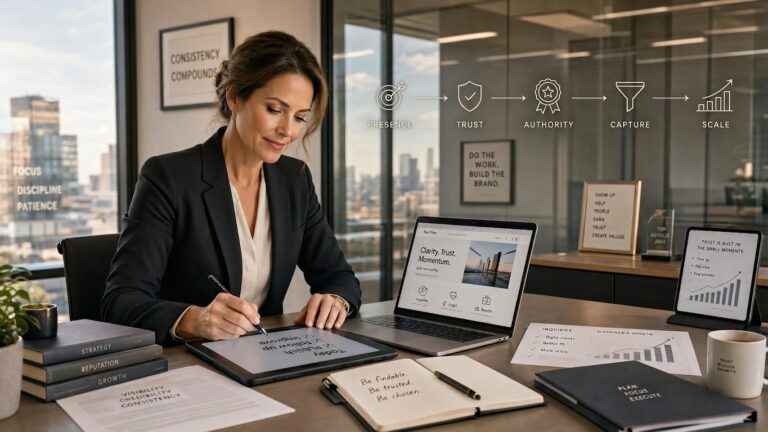 Guía de inicio de Evoltra Insights para firmas profesionales que quieren fortalecer su visibilidad, confianza y captación de consultas.